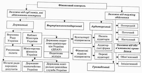 система фінансового контролю в україні