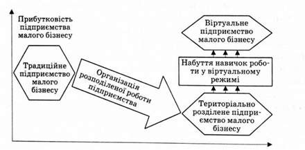 схема формування малого віртуального підприємства