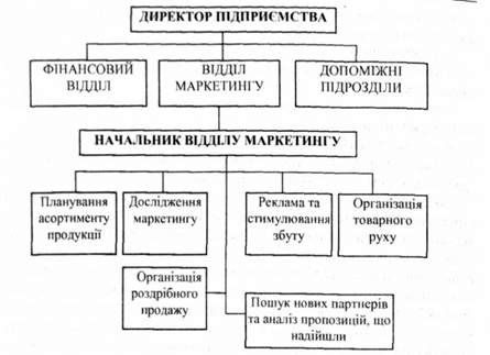функціонально-організаційна структура маркетингу